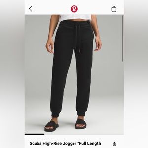 Lululemon Scuba High Rise Joggers